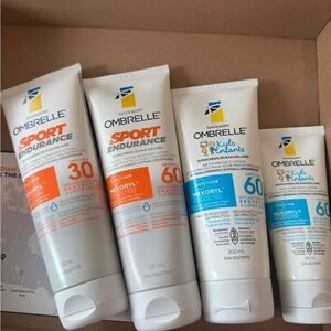 Garnier Ombrelle Kids and Sport Endurance Sunscreen Set of 4 bottles